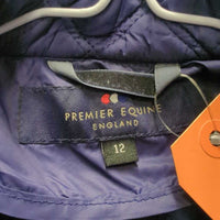 Light Quilt Jacket, Zipper, Snaps *gc, puckers, stains, rubs, older?
