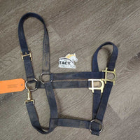 Nylon Halter, snap *gc/fair, v.dirty, v.stained, faded
