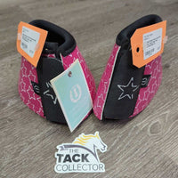 Wrap Around Bell Boots, velcro, tags *new
