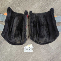 Closed Boots, Fleece Lined, velcro *xc/like new, clean, mnr hairy
