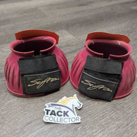 Pr Velcro Bell Boots *vgc/gc, clean, mnr dirt, residue, scuffs
