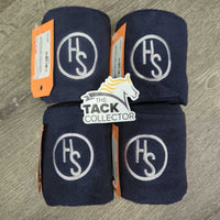 4 Fleece Polos, bag *xc?new, clean, older

