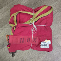 "Equenox Eclipse" Cotton Stable Sheet, tail *vgc, clean, shrunk? mnr hair, dirt, stains, older?
