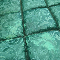 Quilt Jumper Pad, 2x piping *vgc, dirt, hair, bare spots, mnr rubs, puckers, faded
