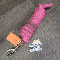 Nylon Lead Rope *gc/fair, hair, dirt, frays, faded, scuffed, stained
