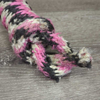 Nylon Lead Rope, snap *gc/fair, hair, dirt, frays, faded, stains

