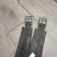 Neoprene Girth, els, Padded Center *xc, mnr dusty seams & edges
