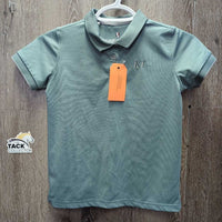 JUNIORS SS Polo Shirt, 1/4 Button Up *xc/like new
