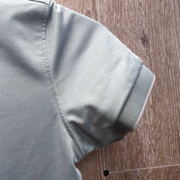 JUNIORS SS Polo Shirt, 1/4 Button Up *xc/like new
