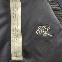 JUNIORS SS Show Shirt, 1/3 Snap Up *gc/fair, spots, Missing snap, Collar puckers
