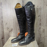Field Boots, Zips *gc, clean, rubs, creased, stretched & popped elastics

