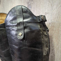 Field Boots, Zips *gc, clean, rubs, creased, stretched & popped elastics
