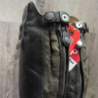 Field Boots, Zips *gc, clean, rubs, creased, stretched & popped elastics
