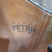 Thick Dress Boots, 2x Gold Forms, Boot Pulls *gc, scratches, rubs, scuffs, older, faded, creases, heel rubs, v.powdery inside
