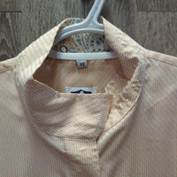 SS Show Shirt, snap collar *gc/fair, older, seam puckers, v.bubbled collar
