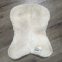 Thin Fleece & Quilt Half Pad *gc, clean, stains, hairy, clumpy
