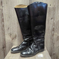 Dress Boots, Pull on, Widened *vgc/gc, mnr rubs, scuffs & dirt, older, heel rubs
