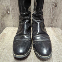 Dress Boots, Pull on, Widened *vgc/gc, mnr rubs, scuffs & dirt, older, heel rubs
