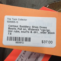 Dress Boots, Pull on, Widened *vgc/gc, mnr rubs, scuffs & dirt, older, heel rubs

