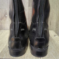 Field Boots,Zips, tags, box *new/like new, mnr puckers?waves, scratches & creases, older?
