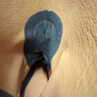 Field Boots,Zips, tags, box *new/like new, mnr puckers?waves, scratches & creases, older?
