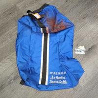 Nylon Boot Bag, unlined "undersaddle" *fair/gc, older, v.stained?paint, rubs, stains
