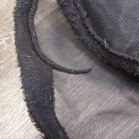 Fine Mesh Fly Mask *vgc, older?, pills, mnr hair, dirt, curled/loose fleece edge
