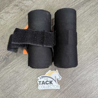 2 Stretchy Nylon Leg Wraps *vgc, clean, mnr hair, dirt
