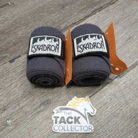 2 Stretchy Exercise Leg Wraps *vgc/gc, clean, mnr hair, faded & edge rubs & pills
