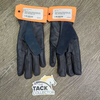 Winter Riding Gloves *gc, clean, slices/cuts, mnr dirt?film & stains
