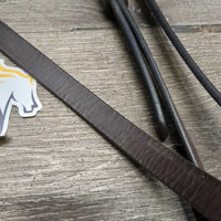 FS Rsd Padded Standing Martingale *vgc/xc, mnr dirt/film & creases, No Stopper
