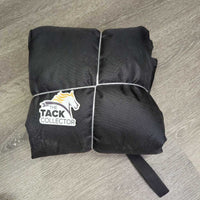 Fleece Lined Quarter Sheet/Blanket - Back Warmer *vgc, clean, mnr hair, clumpy & residue
