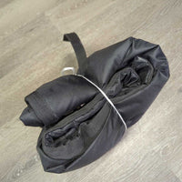 Fleece Lined Quarter Sheet/Blanket - Back Warmer *vgc, clean, mnr hair, clumpy & residue

