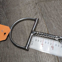 Thin Corkscrew Hunter D Ring Bit *like new/xc, clean, mnr scratches
