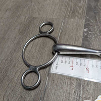 Thick 2 Ring Elevator Gag Bit *gc, clean, mnr scratches, chews, rubs & scuffs
