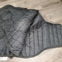 Hvy Padded Western Saddle Carry - Storage Bag, tag *vgc/xc, NO Shoulder Strap, dusty & dirty, older
