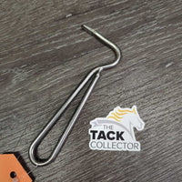 Metal Hoof Pick *gc, 0 grip, clean, mnr residue, scuffs
