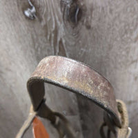 Rsd Bridle, Braided Reins *fair, NO Noseband, v.dry, v.stiff, twisted, broken keeper, dirty, creases, tight keepers
