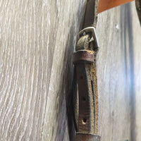 Rsd Bridle, Braided Reins *fair, NO Noseband, v.dry, v.stiff, twisted, broken keeper, dirty, creases, tight keepers
