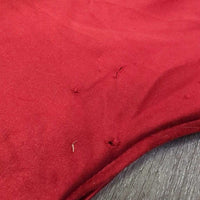 Hvy Lycra Full Face Slinky, Zipper, Velcro *fair/gc, clean, holes, snags, rubs, pulled/unstitched zipper edge, v.rubbed & frayed seams, threads
