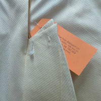 LS Show Shirt, 2x Button Collars *vgc, older, seam puckers, snags

