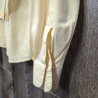 LS Show Shirt, 2x Button Collars *vgc, older, seam puckers, snags
