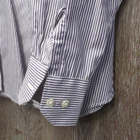 LS Show Shirt, 1x Velcro Collar *vgc, mnr rubs & pills, older
