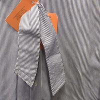 LS Show Shirt, 1x Velcro Collar *vgc, mnr rubs & pills, older
