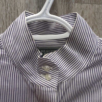 LS Show Shirt, 1x Velcro Collar *vgc, mnr rubs & pills, older
