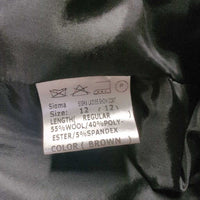 Hvy Show Jacket *gc, older, mnr hairy & button hole frays
