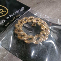 Infinity Round Crystal Stock Pin, package, board *new
