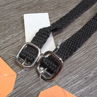 Pr Braided Nylon Spur Straps, tag *new
