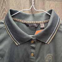 SL Polo Shirt, 1/3 Snap Up *vgc, seam puckers
