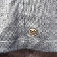 SL Polo Shirt, 1/3 Snap Up *vgc, seam puckers
